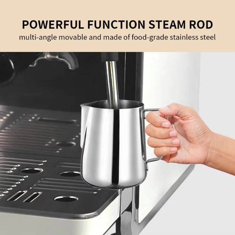 oo-Espresso Coffee Maker 20Bar Double Boilers Dual Pumps Italian Coffee Machine Automatic Coffee Machine With Grinder