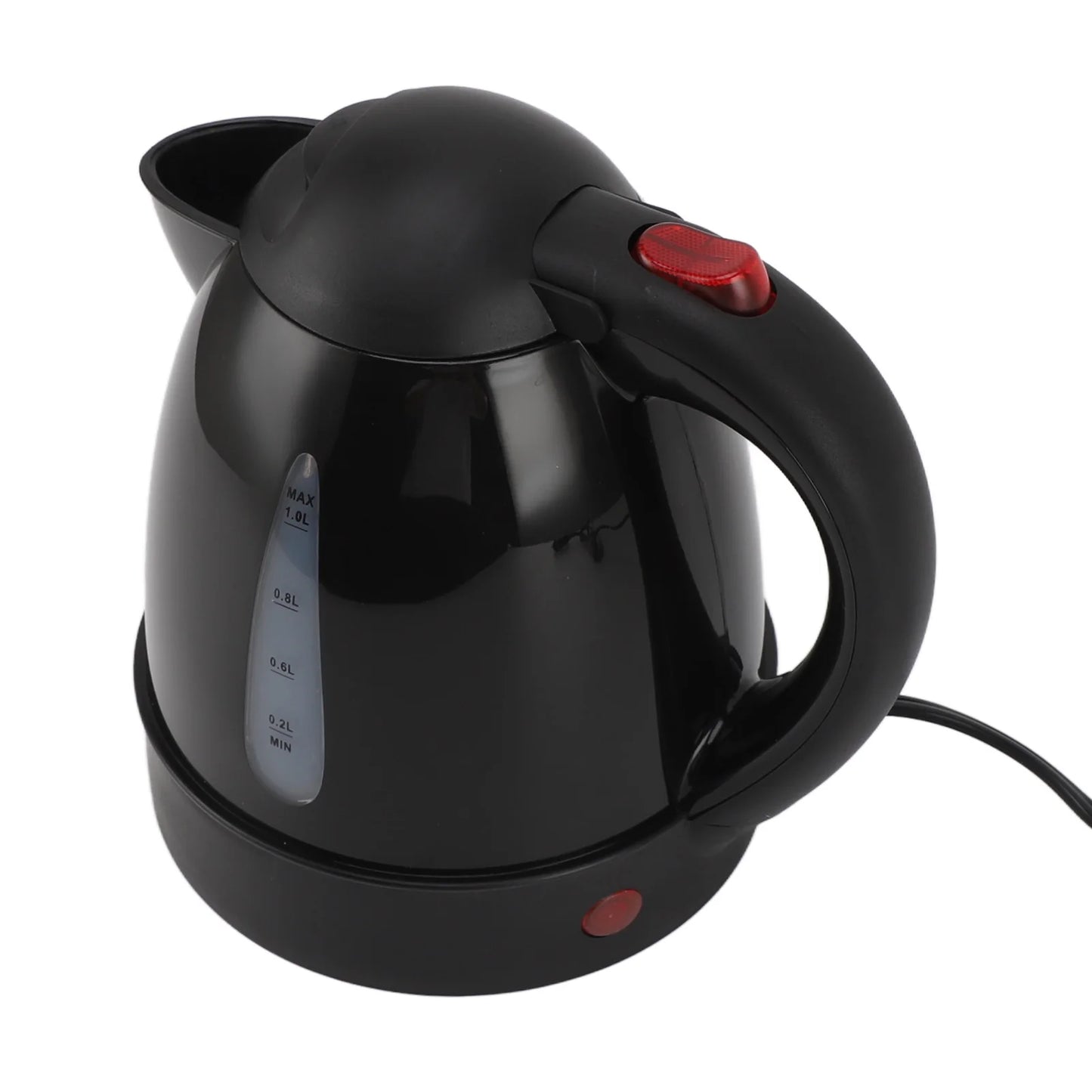 250W Portable Car Electric Kettle with Cigarette Lighter Road Trip 24V Truck Heated Water Tea Coffee Kettle Auto Shut Off 1000ml