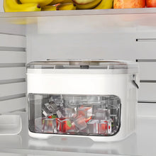 2-Layer Ice Cube Tray with Lid, Large Capacity & Space-Saving, Perfect for Small Freezers. Easy Make & Store.