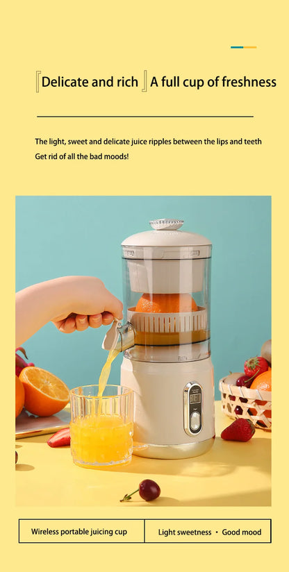 Extractor Fully Automatic Fruit Household Juicer Portable Juice Machine Residue Separation Bidirectional Spiral Fruit Juicer Cup