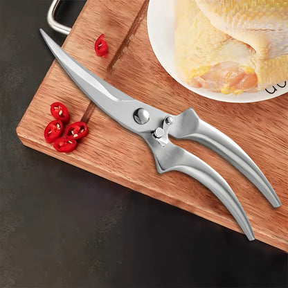 1PC，Chicken Bone Kitchen Scissors Kitchen Duck Fish Cutter Stainless Steel Cooking Scissors Meat Scissors Kitchen Accessories