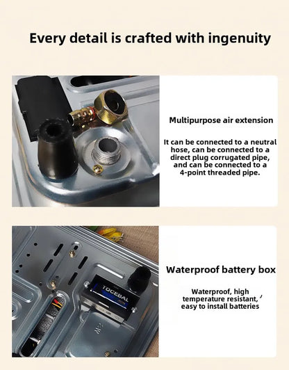 Household is very beautiful wife flip single stove gas  embedded natural gas liquefied gas single eye stove