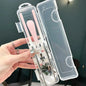 Stainless Steel Portable Cutlery Set Spoon Chopsticks Student Travel Korean Style Portable Cutlery Set With Box Kitchen Supply