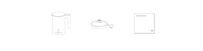 NEW MIJIA Constant Temperature Electric Kettles 2 LED Digital Display 4 Thermos Modes Water Teapots for Travel Heating Kettle
