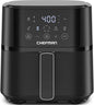4 QT Compact Air Fryer with Hi-Fry Technology, Touchscreen & 4 Presets, Nonstick Basket, Dishwasher Safe