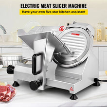 SucceBuy Meat Slicer 200W/240W/320W/340W Electric Deli Food Slicer Adjustable Thickness Commercial and Home Use Cut Meat Cheese