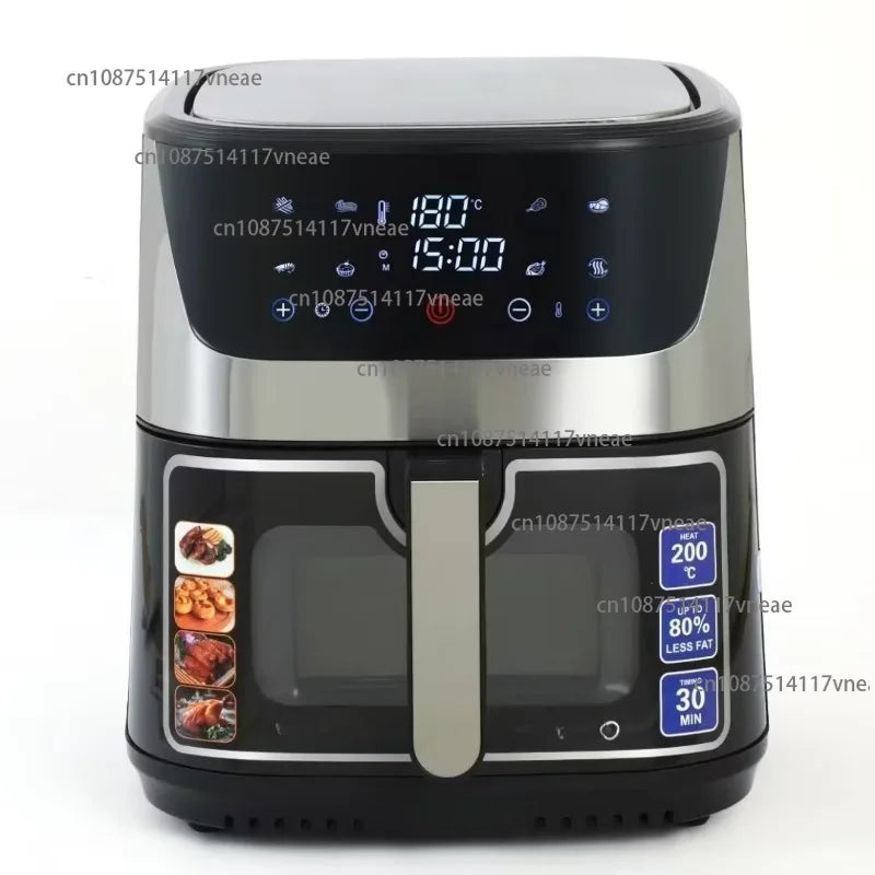 Large-Capacity Air Fryer Home Use Smart New Touchscreen Electric Fryer French Fry Maker Electric Oven