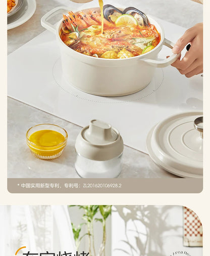 Household Dual - Burner Induction Cooktop, 3500W High Power Built in, Timing & Waterproof Multi - Functional Electric Stove
