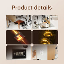 -For MC-17 Electric Stainless Steel Programmable Semi-Automatic Espresso Maker 12 Bars Pressure Household Outdoor Hotel Car Use*