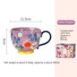 Hand-painted ceramic cup - Aomak Ceramic Cup 